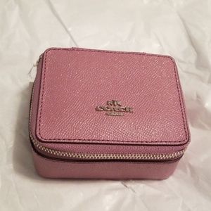 Coach travel jewelry holder